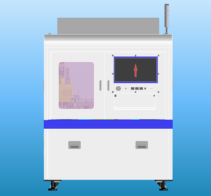 光學鏡片自動膠合機